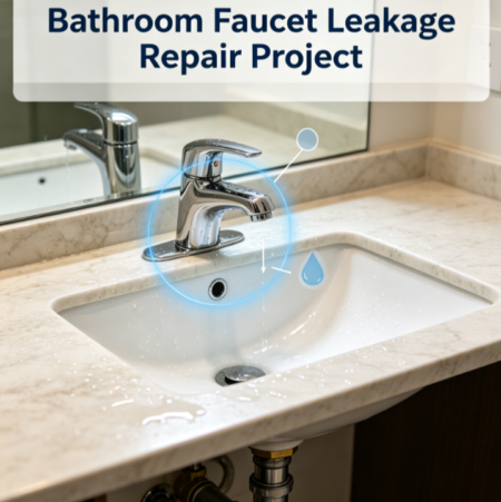 Bathroom Faucet Leakage Repair Project